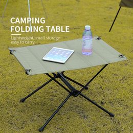 Camp Furniture Ultralight Aluminum Alloy Mini Folding Table Barbecue Grill Portable Outdoor Camping Fishing BBQ Picnic Cooking Dining Desk