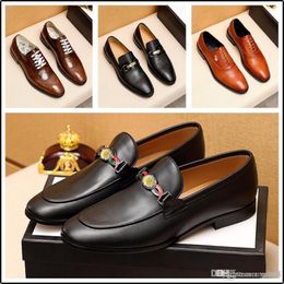 A1 NEW British Vintage Square Toe MEN LEATHER SHOES Business Suit FORMAL LUXURY DRESS Flats LOAFERS Big Size OXFORDs Wedding SHOES 33