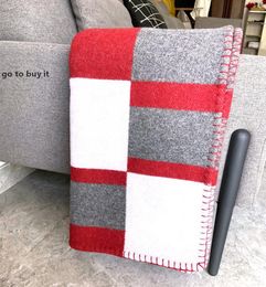 Style Letter Blanket Soft Wool Scarf Shawl Portable Warm Plaid Sofa Bed Fleece Knitted Throw Cashmere Blankets 130 *180cm 13