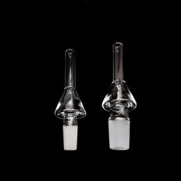 Quartz Nail Drip Tips Domeless Smoking Accessories 10mm 14mm 18mm Male Joint for Nectar Collectars Glass Water Smoke Oil Dab Rigs