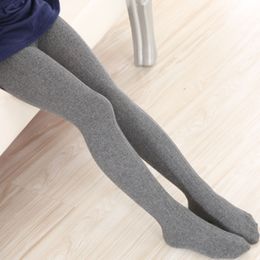 Autumn Winter Girls Pants Toddler Girls Knitted Pantyhose Warm Baby Tights Multi Colors For 2-10 Y