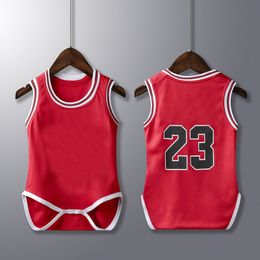 Baby Running Jerseys Bodysuit football Basketball cartoon Active Summer short sleeve Sports O-neck Clothing Newborns Baby Boy Jumpsuit