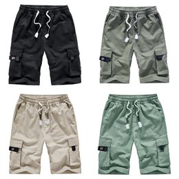 M-8XL Summer Men Shorts 2020 New Fashion Short Pants Cotton Quality Mens Casual Shorts Homme Holiday Beach Cargo Shorts X0628