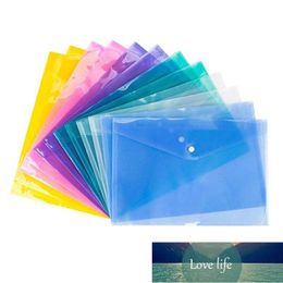 1pc Waterproof Plastic A4 File Folder Document Organiser Receipt File Expanding Wallet Bill Folders Paper Holder Office Supplies