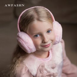 Winter Adult Children's Warm Earmuffs Women Plush Earcap Lovely Unisex Ear Cover Earwarmers Kids slouchy sport