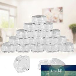 Pcs 3g Mini Transparent Empty Cosmetic Cream Bottles Clear PET Jar Container For Cosmetics Packaging Skin Care Pots Tin Storage & Jars Factory price expert design