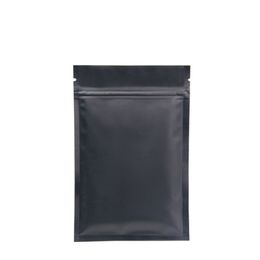 HOT Multisize Matte Resealable Mylar Zipper Packaging Bags Closure Aluminum Food Storage Pouch Foil Baggies For Coffee 1962 V2