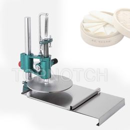 Manual Dough Pressing Machine Pizza Pastry Presser Maker Press Roller Sheeter Egg Pancake Flattening Equipment