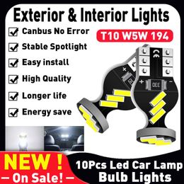 automotive diode NZ - Led Canbus T10 Bulbs On Cars Accessories Diode Lamps Auto Automotive Goods Interior Dome Lights For E87 E39 E90 E46 E91 Emergency