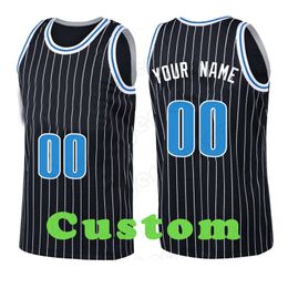 Mens Custom DIY Design Personalised round neck team basketball jerseys Men sports uniforms stitching and printing any name and number Stitching stripes 23