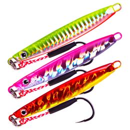 New Lead Fish Laser Jig Bass Salmon Fishing Lure 18g 21g 30g Deep Sinking High Reflection jllaQv insyard 505 X2