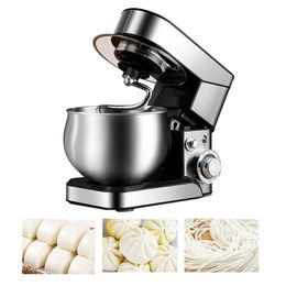 Household Stainless Steel Food Mixer Knead Dough Cake Bread Chef Machine Kitchen Electric Stand Blender Eggs Beater 1200W