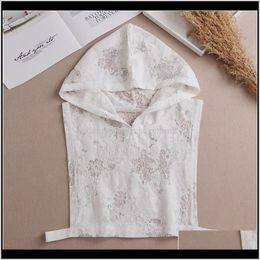 Blouses Shirts Womens Clothing Apparel Drop Delivery 2021 Vintage Stand White For Detachable Fake Shirt Collar Women Clothes Accessories Qyle