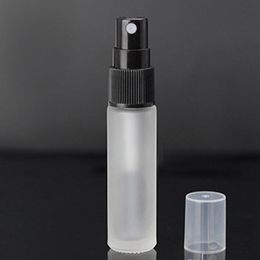 10ml Glass Perfume Bottles 1/3OZ Spray with Gold Black Silver Caps for Essential Oil