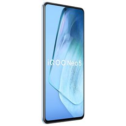 Original Vivo iQOO Neo 5 5G Mobile Phone 8GB RAM 128GB 256GB ROM Snapdragon 870 48MP AR NFC 4400mAh Android 6.62 inch Full Screen Fingerprint ID Face Wake Smart Cell Phone