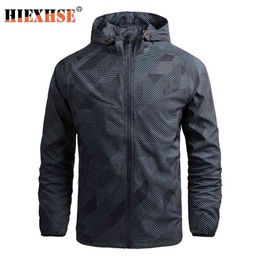 Windproof Jacket Men Waterproof Breathable Parka Brand Casual Sports Outdoor Coat Male WindJacket Hardshell Wind Jacket Men 210819