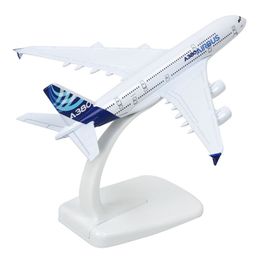 1/400 Airbus A380 Plane Model 16cm 1:400 Arts and Crafts Alloy Metal Aircraft Souvenir Models Children Toys Aircrafts Birthday Gifts Christmas Gift DHL/FedEx Delivery