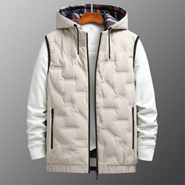 Men Light Thin Waistcoat Down Coats Fashion Trend Windproof Warm Casual Puffer Jacket Designer Winter Luxury Bread Vest Puff Jackets For Man
