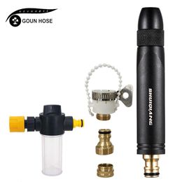 Watering Equipments GOUN HOSE Portable High Pressure Water Gun For Cleaning Car Washer Garden Spray Foam Nozzle Drop