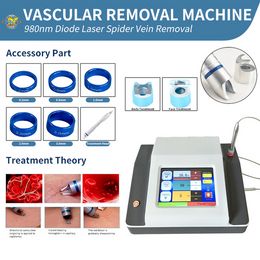 2022 Multi-Functional Beauty Equipment Medical Use Laser Varicose Veins Removal Machine 980Nm Vascular Lesion Treatment Eliminate The Red Blood Spider Vein
