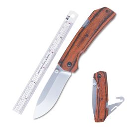 Multi-functional folding knife outdoor vehicle window device portable defense pocket Knives self-defense EDC gadget HW258