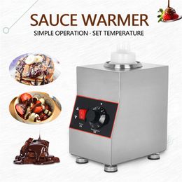 Electric Stainless Steel Fruit Jam Heat Preservation Commercial Chocolate Heater Sauce Warmer Cheese Warming Machine