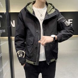 Fashion Mens Hooded Bomber Jacket Casual Windbreaker Hip Hop Harajuku Streetwear Jacket Coat Outwear Male Clothing M-4XL 210527