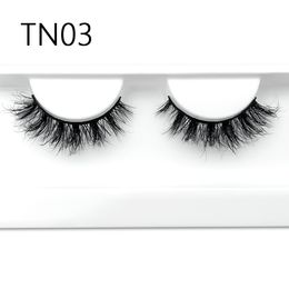 5D Fluffy Mink Eyelashes Short Eyelash Eye makeup False lashes Soft Natural Thick Messy Beauty Makeup Tools Factory Supply