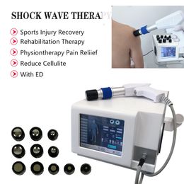 Portable ESWT EDS shockwave Therapy Machine for Erectile dysfunction treatment Low intensity Messager gun Physiotherapy Equipment