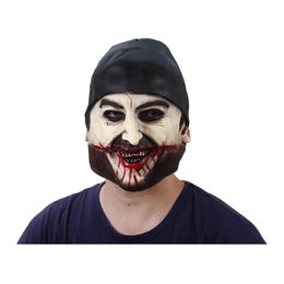 Scary Latex Realistic Horror Skull Rubber Full Face Pirate s Party Terrorist Halloween zombie Mask