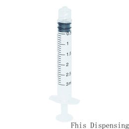 3cc/3ml Syringe Solute Mixture for Scientific Labs and Dispensing Multiple Uses Industrial Syringe Without Needle Pack of 50