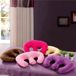Skin-friendly and Comfortable Chest Pillow, Massage Cushion for Beauty Salon, Face Pillow Removable and Washable F8044 210420