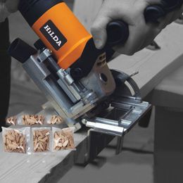 Power Tools 760W Biscuit joiner Slotting Jointer Sewing Machine Woodworking Tenoner groove Machines Plate joiners