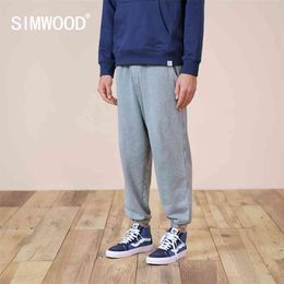 Spring Dark Washed Loose Jogger Oversize Vintage Running Sweatpants Plus Size Brand Clothing SK130041 210715