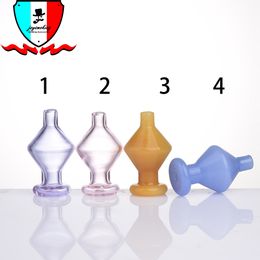 Cololred Smoking Glass Bubble Carb Cap 27mm Dia For Quartz Banger Nails Water Pipes Bong Dab Oil Rigs