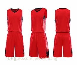 Discount Cheap men Training Basketball Sets With Shorts Uniforms reversible basketball jerseys for that home and away look kits Sports A33-9