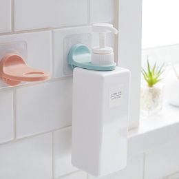 Hooks & Rails Wall Hangers Shampoo Rack Shower Gel Toilet Hanging Bathroom Storage Shelf Liquid Soap Container Holder