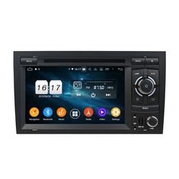Rs4 Audi Promotion 4GB + 128GB 2 DIN 7 "PX6 Android 10 Voyageur DVD de voiture pour Audi A4 S4 RS4 Ra4 2002-2008 DSP Radio GPS Navigation Bluetooth 5.0 WiFi Easy Connect