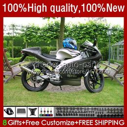 Fairings Kit For Aprilia RSV250RR RS-250 RSV250 RS RSV 250 RSV-250 95-97 Matte Grey 24No.32 RS250RR RS250 RR 1995 1996 1997 RSV250R RS250R 95 96 97 Motorcycle Bodys