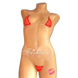 NXY sexy setWomen Sexy Mini Micro Bikini Set Extreme Transparent Triangle Bathingsuit Beach Top and Bottom G-string Thong Lingerie Underwear 1128