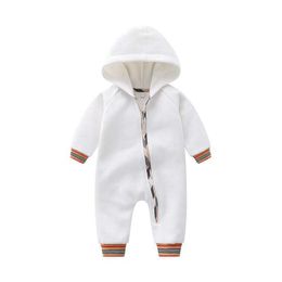 Infant Clothing Baby Boys Clothes Autumn Winter Newborn Rompers For Girls Jumpsuit Christmas Costume 0-2 Year Q0716