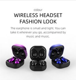 S6 Plus TWS Wireless earbuds Comfortable Mini Button Bluetooth Earphones Headphones HiFi Sound Binaural Call Earpieces 9D Sport Headset DHL