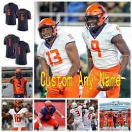 NCAA College Jerseys Illinois Fighting Illini 50 Dick Butkus 51 Kevin Hardy 56 Ethan Tabel 6 Dominic Stampley 8 Jenkins Stitched custom Football