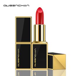 Moisturising lipstick Black gold tube mouth red does not fade non stick cup long lasting is easy to decolorize