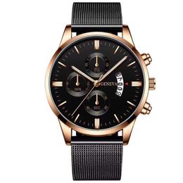 Quartz Fashion Sports Watches Large Dial mens Watch Automatic Calendar