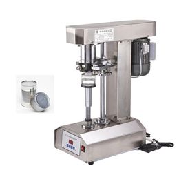 Can Capping Machine Food Canning Sealing Machine For Beer Juice Aluminium Cover Plastic Bottle Cap Sealer