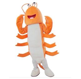 Halloween Lobster Mascot Costume High Quality Cartoon Fruit Plush Anime theme character Adult Size Christmas Carnival Birthday Party Outdoor Outfit