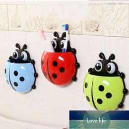 New 1pcs Ladybug Toothbrush Holder Toothpaste Holder Bath Toy Sets Tooth Brush Container Cute Toys for Children Kids Funny Gifts Factory price expert design Quality
