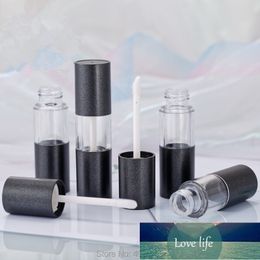 Bottles Plastic Lip Gloss Tube Empty Lipgloss Packaging Container Clear Black Refillable Bottle Round Lipstick Oil