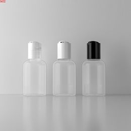Wholesale 50ml Empty Transparent Plastic Lotion Bottle PET Liquid Medicine Container,Clear Cosmetic Bottleshigh qiy